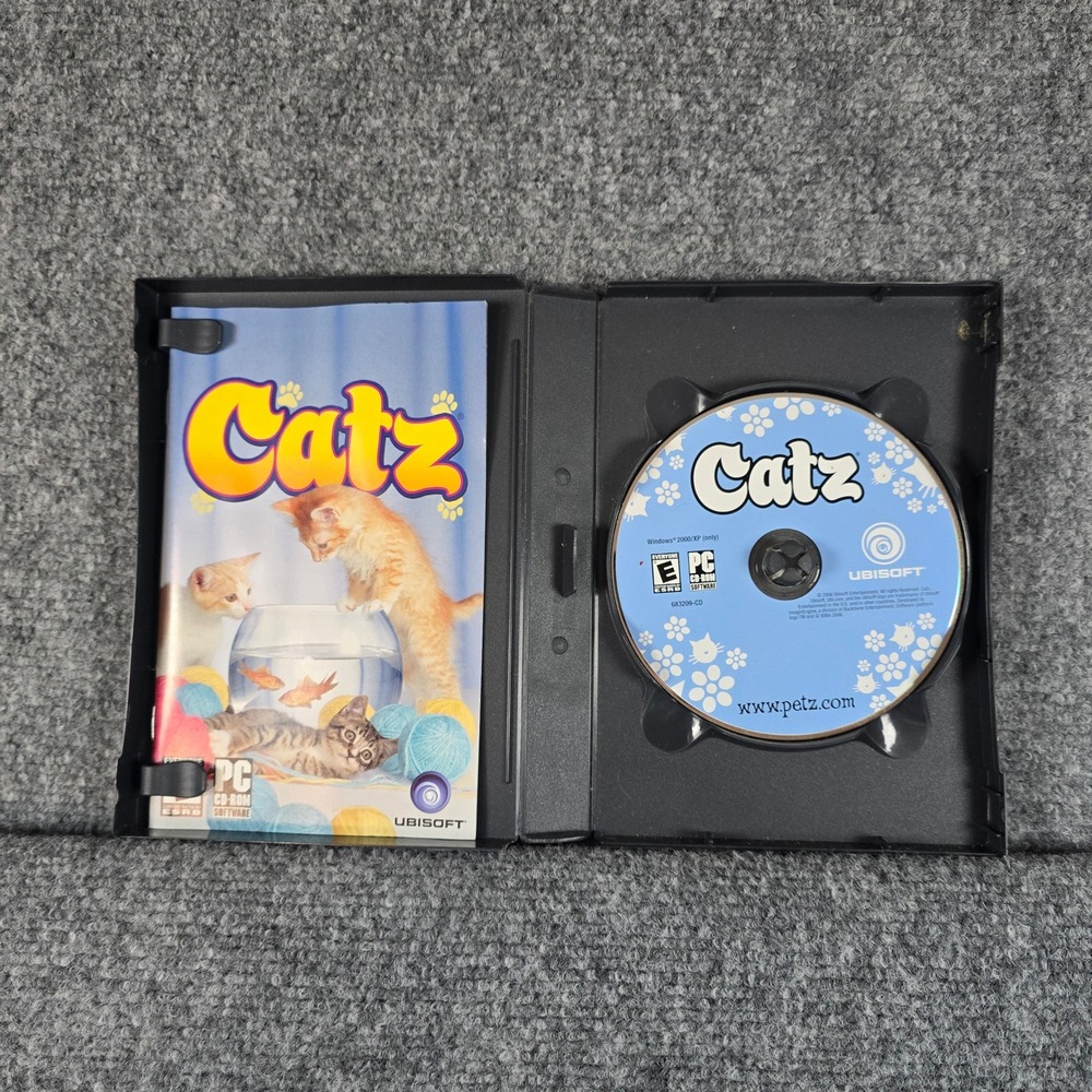 Catz PC CD-ROM Game Virtual Pet Simulation Ubisoft Windows XP - Picture 3 of 4